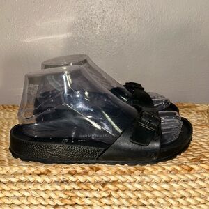 Birkenstock Black Slide Sandals